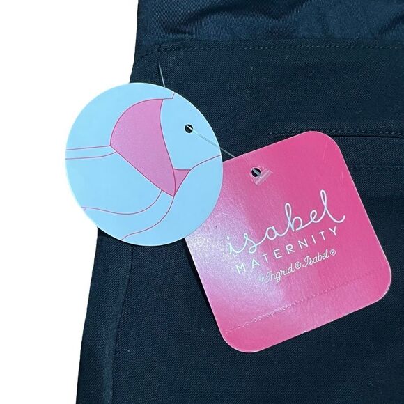 Isabel Maternity by Ingrid & Isabel Classic Black Leggings - Picture 4 of 9